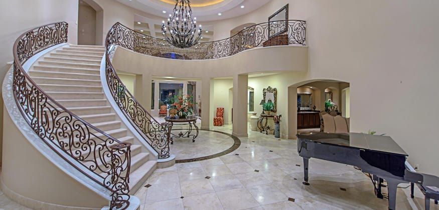 Mike Tyson House - The grand staircase