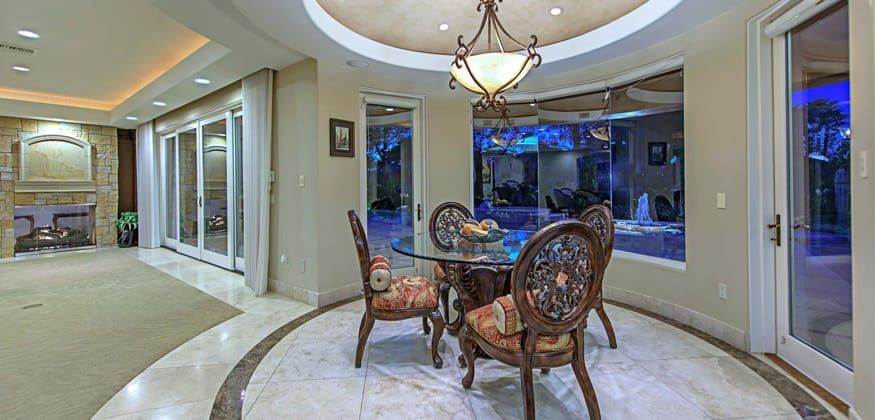 Mike Tyson House -The dining room