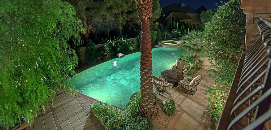 Mike Tyson House - The swimming pool