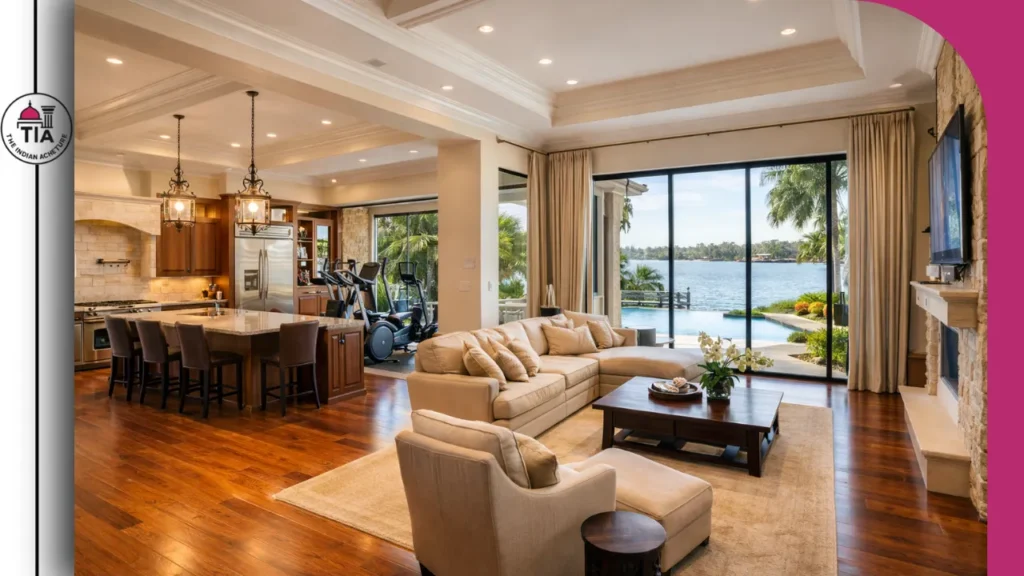 Mike Alstott house interior