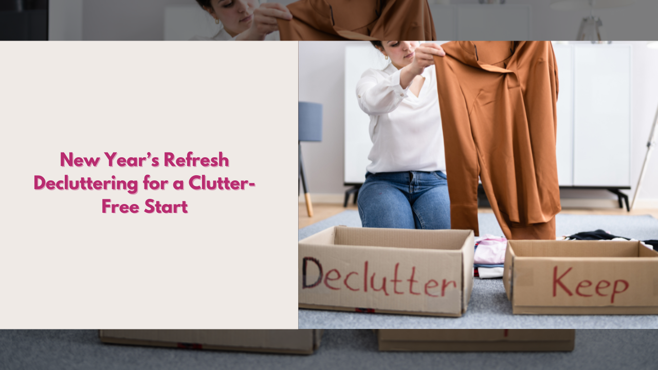 New Year’s Refresh Decluttering for a Clutter-Free Start