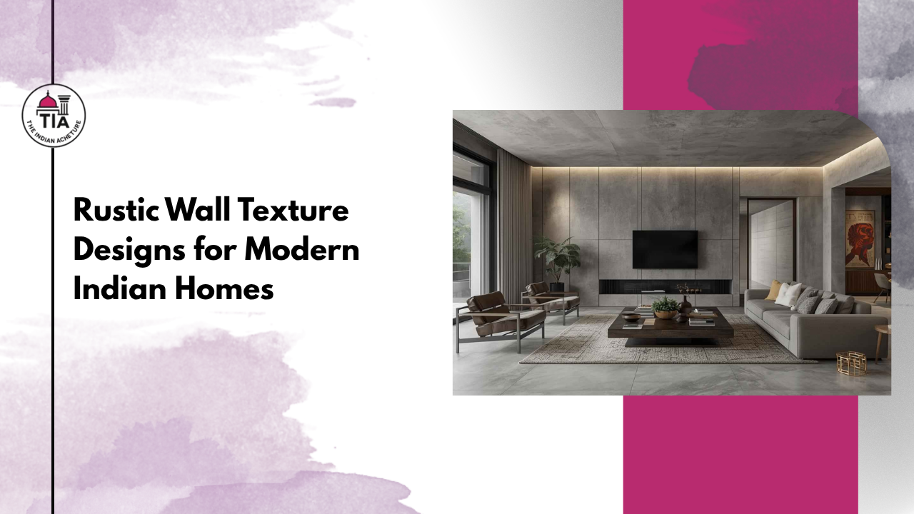 Rustic Wall Texture Designs for Modern Indian Homes